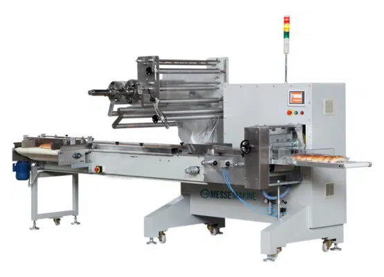 Paketleme Makinası - Yatay Paketleme Makinası - 3 Servolu ekmek paketleme makinesi - sabun paketleme makinesi -messe makine